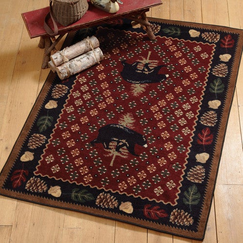 Bear Patchwork Rug Collection