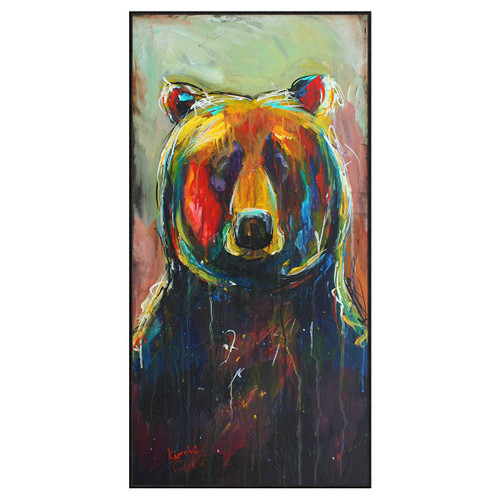 Vibrant Skies Bear Wall Art