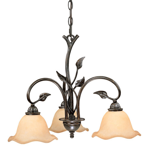 Vine Downlight Chandelier - 3 Light