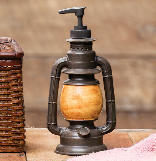 Vintage Camp Lantern Soap Dispenser