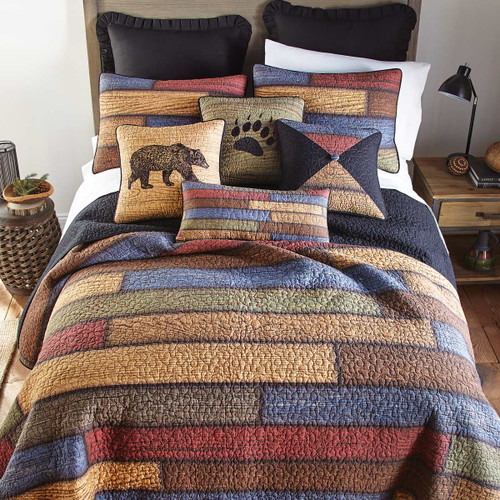 Vintage Woods Quilt - King