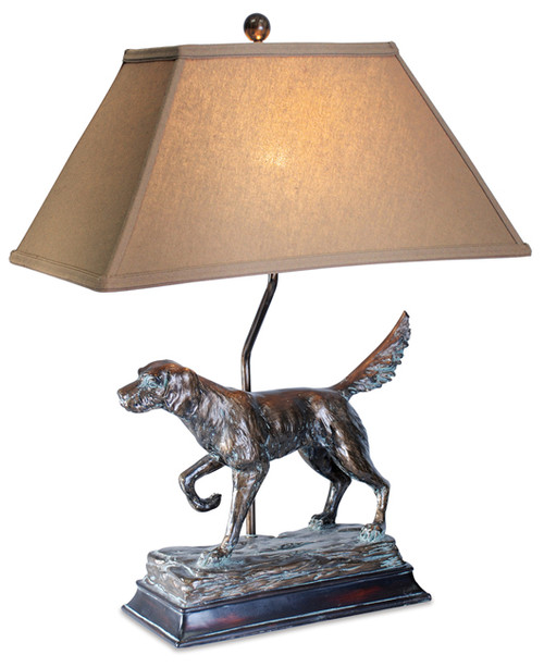 Hunting Dog Table Lamp