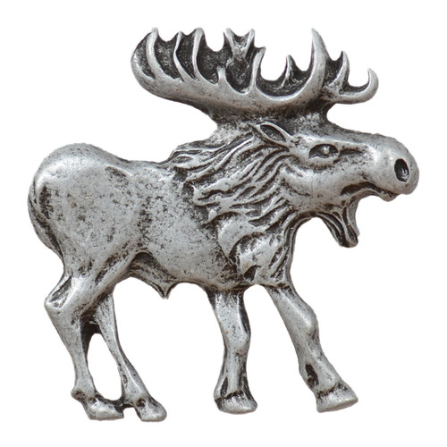 Walking Moose Cabinet Knobs - Set of 2 - Right Facing