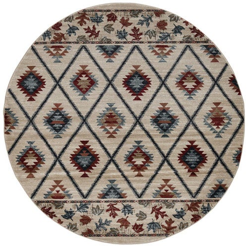 Wasatch Ivory Rug - 8 Ft. Round