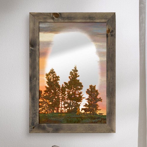 Western Dawn Wall Mirror