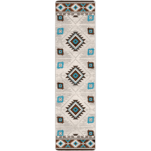Whiskey River Glacier Rug - 2 x 8