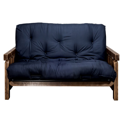 White Bluff Futon Frame and Mattress - Stain & Lacquer Finish