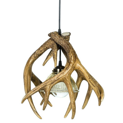 Whitetail Deer 3 Antler Pendant Light