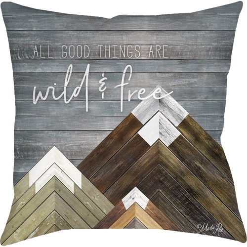 Wild & Free Outdoor Pillow