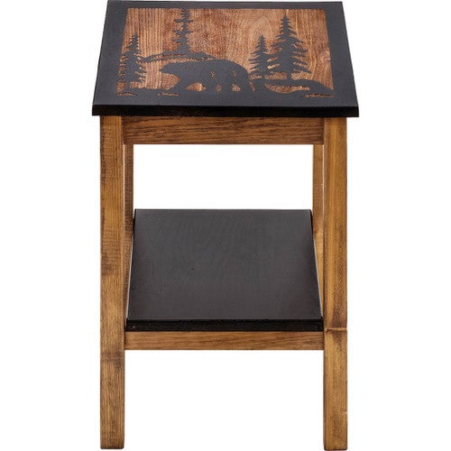 Wilderness Bear End Table