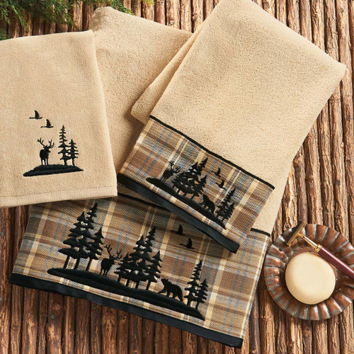 Wildlife Timberland Bath Towel