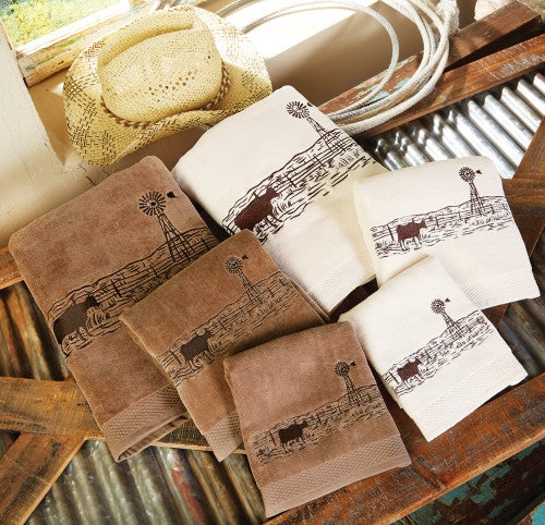 Western Visions Towel Sets