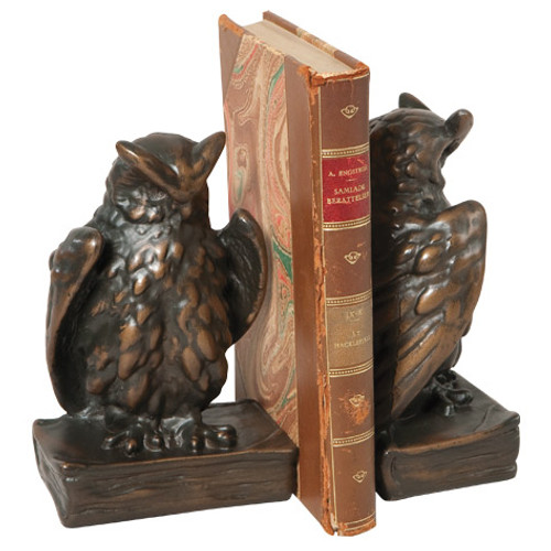 Wise Owl Bookends