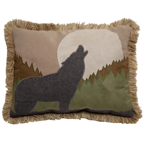 Wolf Moon Pillow