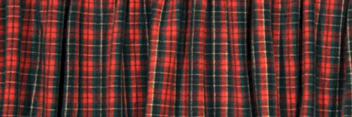 Wooded River Bear 5 Bedskirt - Queen
