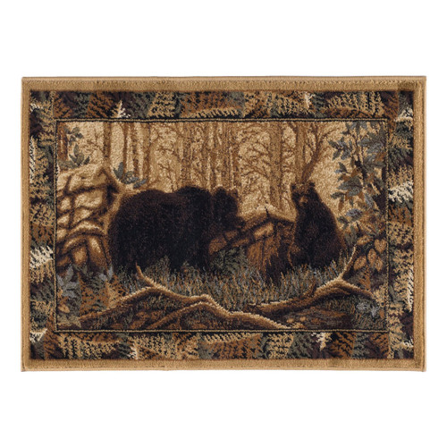 Woodland Bears Rug - 2 x 3