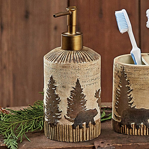 Woodland Moose & Bear Lotion Pump