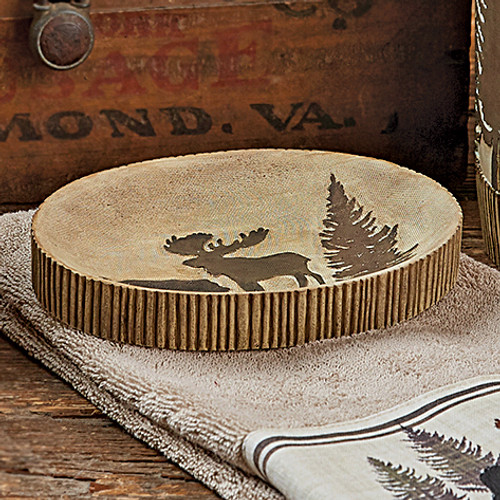 Woodland Moose & Bear Soap Dish