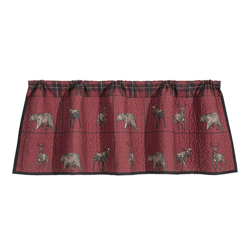 Woodland Plaid Valance