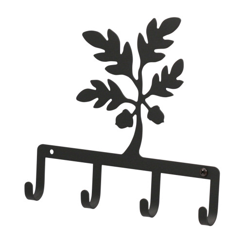 Wrought Iron Acorn Key Rack