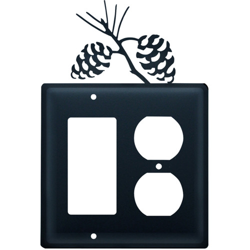 Wrought Iron Pinecone GFI & Outlet Cover