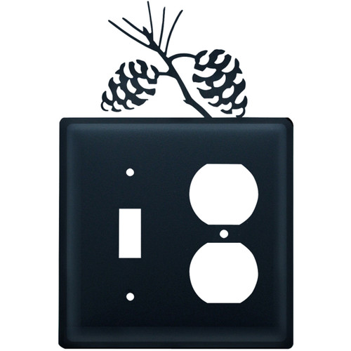 Wrought Iron Pinecone Switch & Outlet Cover