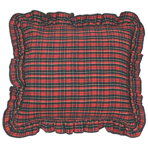 Wooded River Plaid Alternate Euro Sham