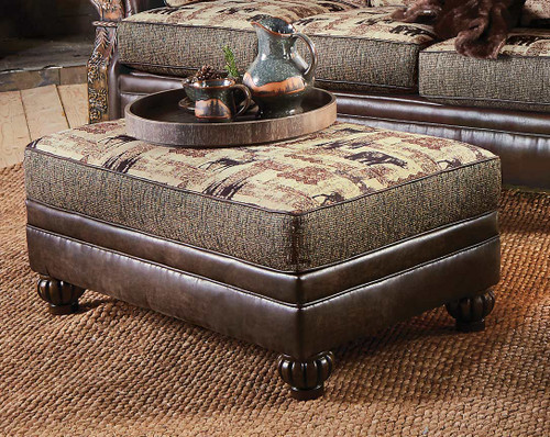 Yosemite Valley Large Storage Ottoman