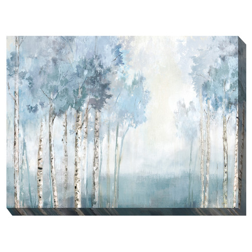 Blue Mist Outdoor Wall Art