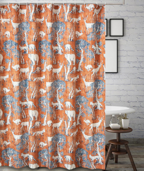 Woods Life Shower Curtain
