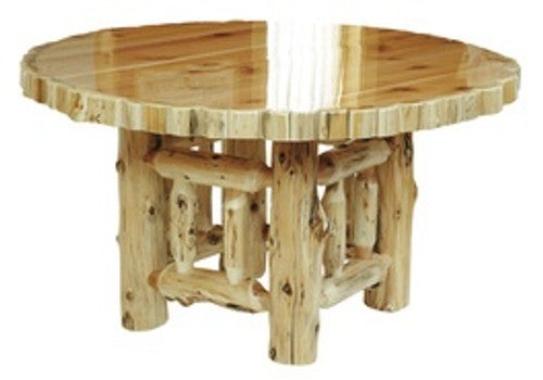 Cedar Log Dining Furniture