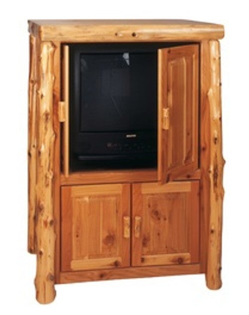 Cedar Log Living Rooms & Media Centers
