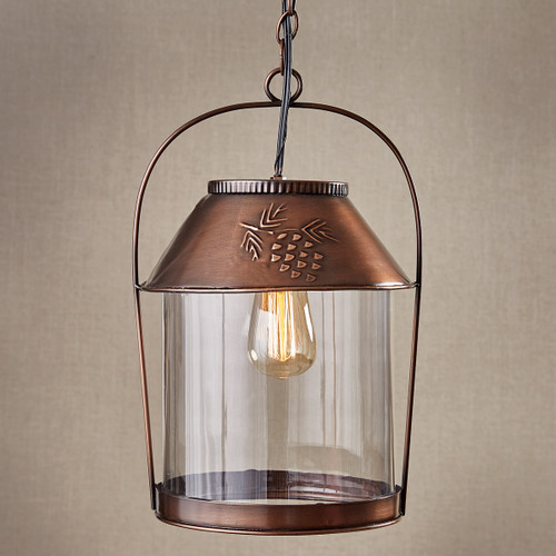 Sienna Pinecone Metal Pendant Light
