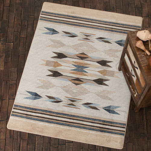 Arrows in Sand Rug - 5 x 8