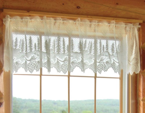 Pinecone Lace Window Treatments
