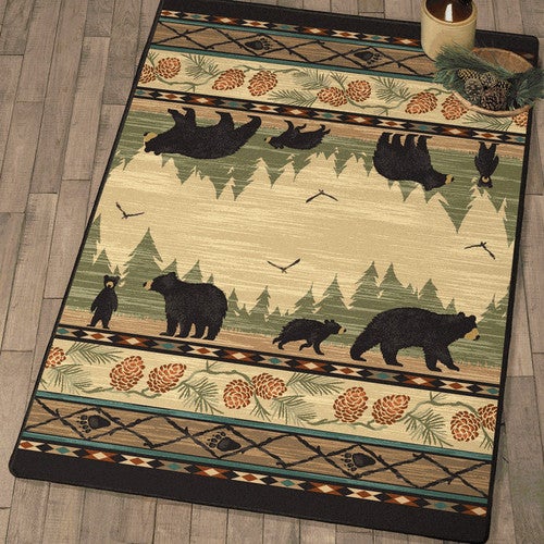 Rustic Rugs for Cabins