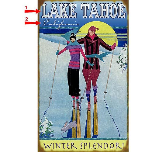 Winter Splendor Sign