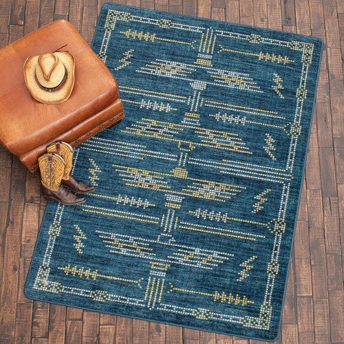 Thunderbird Vision Rug - 8 x 11