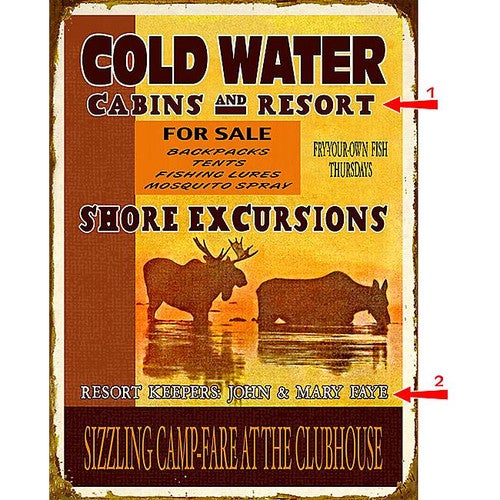 Cold Water Sign