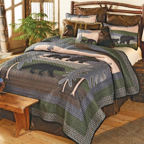 Black Bear Hills Quilt Bedding - CLEARANCE