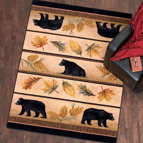 Black Bear Meadows Rug Collection
