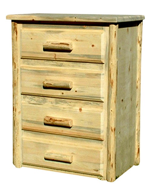 Rustic Chest with 4 Drawers