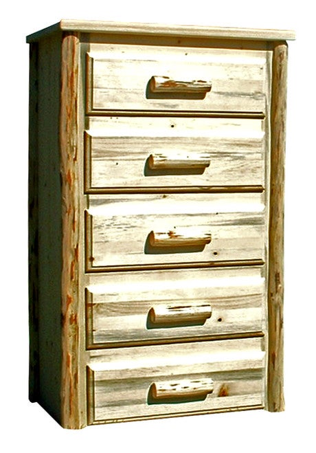 Rustic Chest with 5 Drawers