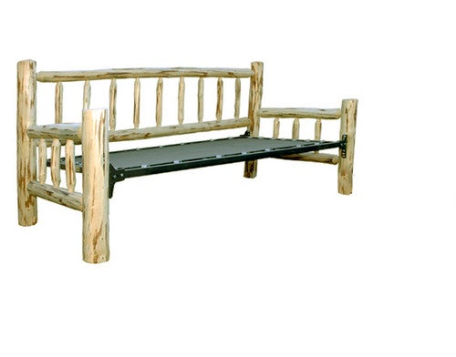 Rustic Log Day Beds