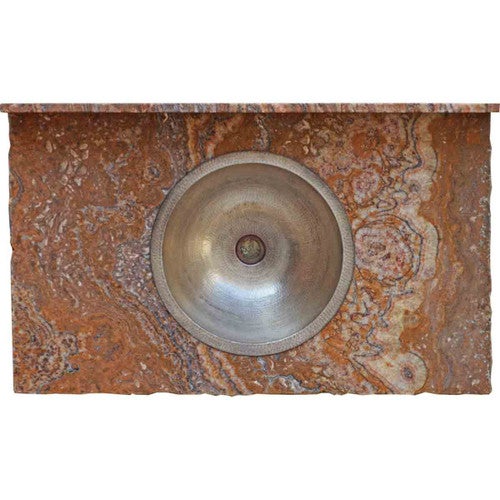 Statesman Tooled Leather Vanity