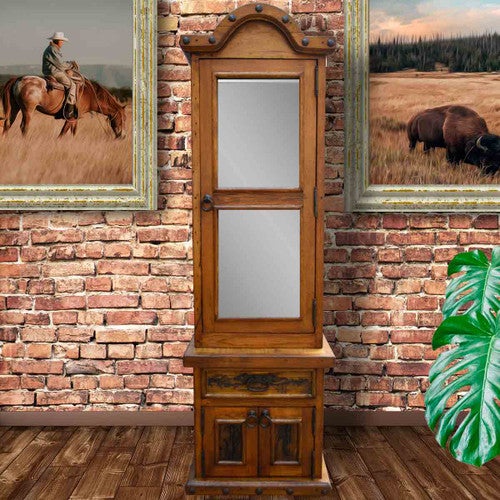 Rancho Reclaimed Wood Gun Cabinet