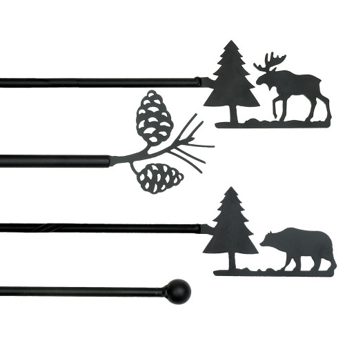 Wrought Iron Curtain Rods