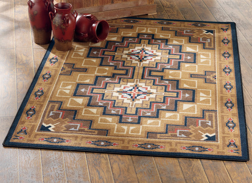 High Rez Southwest Rug - 8 x 11
