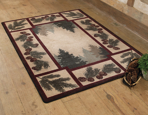 Pine Forest Rug - 4 x 5