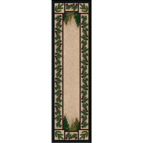 Pine Forest Rug - 2 x 8